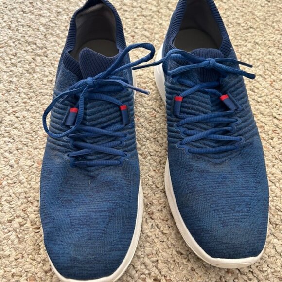 Men's FootJoy Flex XP Golf Shoes - Navy 56268 - Picture 1 of 10